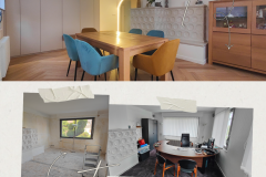 Rénovation intérieure avant après par l'entreprise Elen
